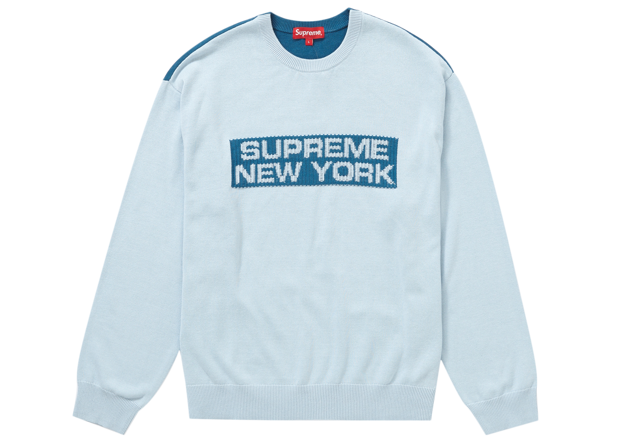 Supreme 2-Tone Sweater ショッパー付き ニット/セーター 人気 SALE