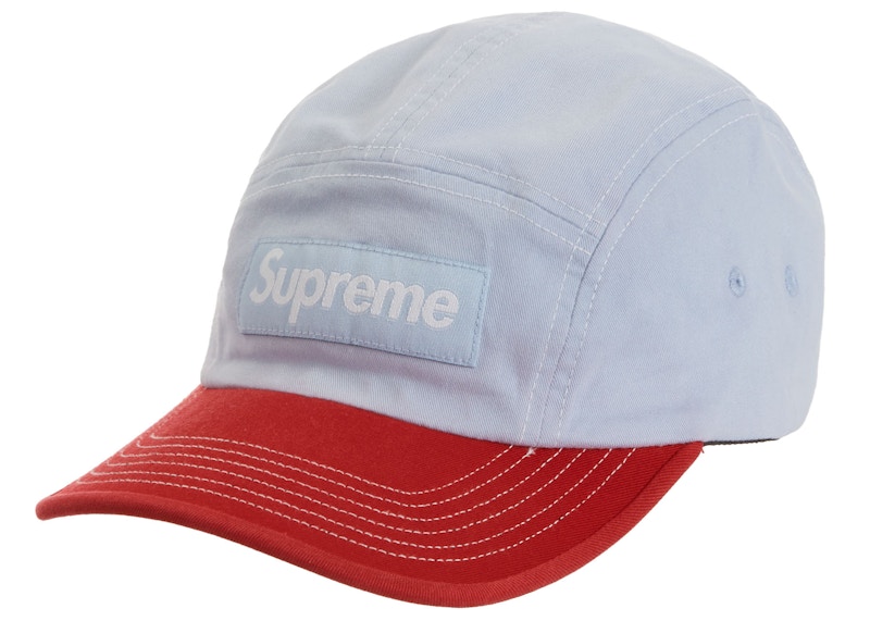 Supreme 2-Tone Twill Camp Cap Black - SS22 - JP