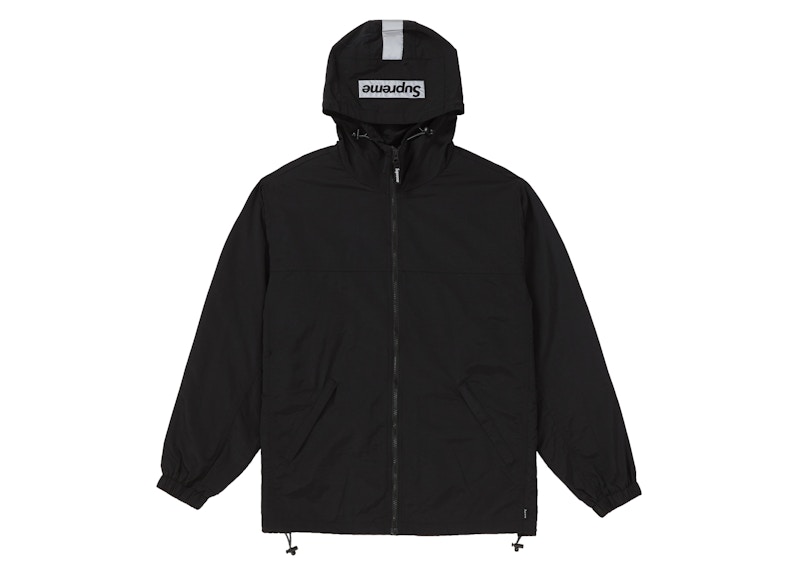 Supreme 2-Tone Zip Up Jacket Black Men's - FW18 - US