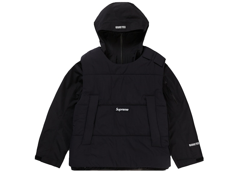 Supreme 2-in-1 GORE-TEX Shell WINDSTOPPER Vest Black Men's 