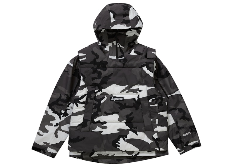 Supreme 2-in-1 GORE-TEX Shell WINDSTOPPER Vest Snow Camo Men's