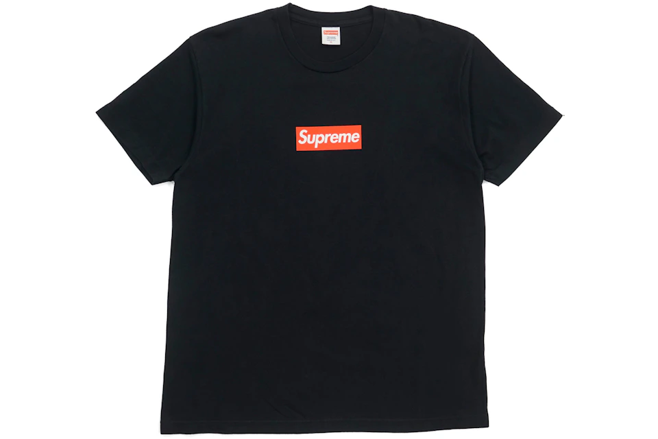 Supreme th Anniversary Box Logo Tee Black Ss14 Supreme th Anniversary Box Logo Tee Black Ss14