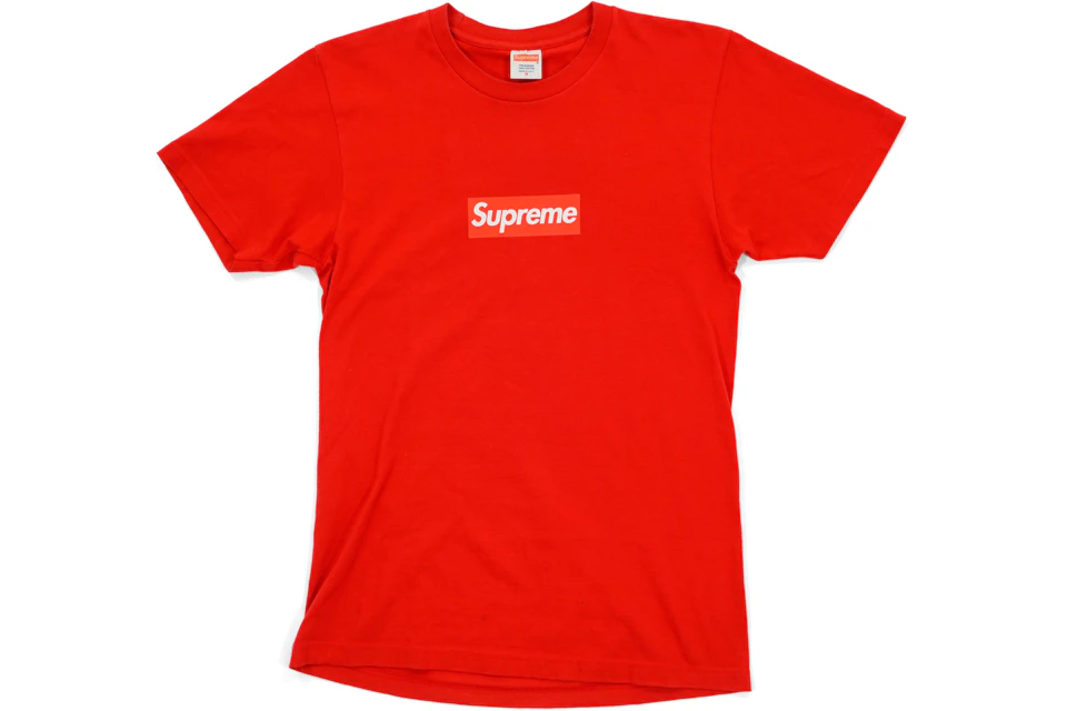 Supreme th Anniversary Box Logo Tee Red Ss14 Supreme th Anniversary Box Logo Tee Red Ss14