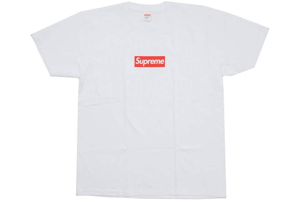 Supreme th Anniversary Box Logo Tee White Ss14 Supreme th Anniversary Box Logo Tee White Ss14