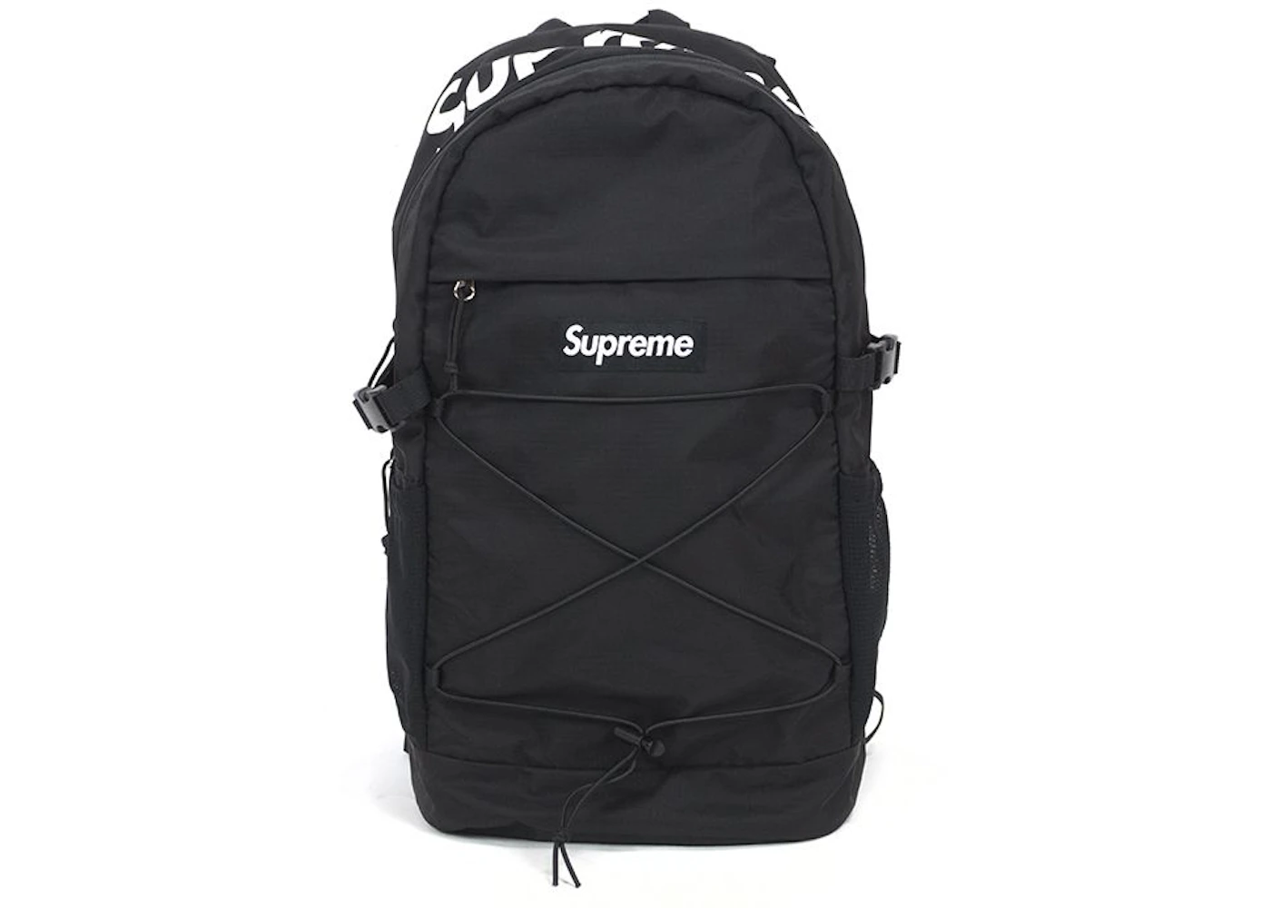 Supreme 210 Denier Cordura Backpack Black Men's - SS16 - US Supreme 210 Denier Cordura Backpack Black Men's - SS16 - US