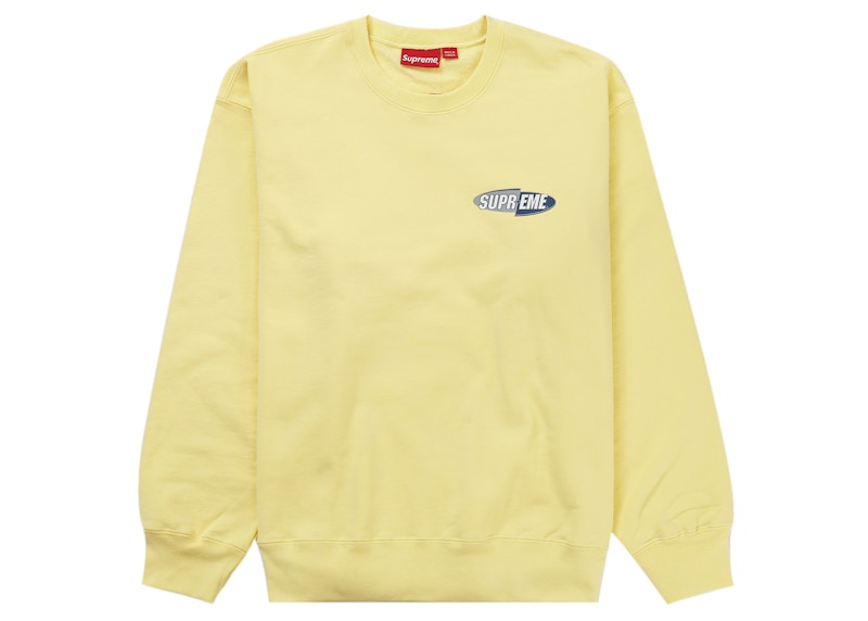 Supreme Dipped Crewneck Green Men's - SS19 - US