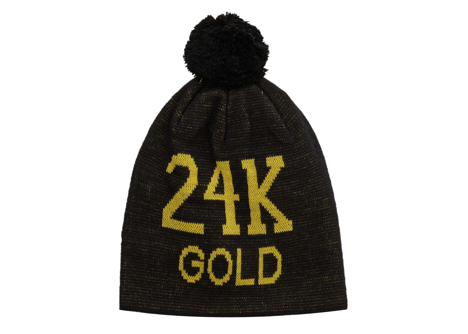 Supreme 24K Gold Beanie Black