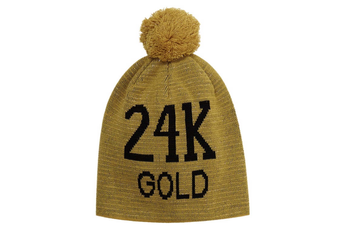 Pre-owned Supreme 24k Gold Beanie Gold