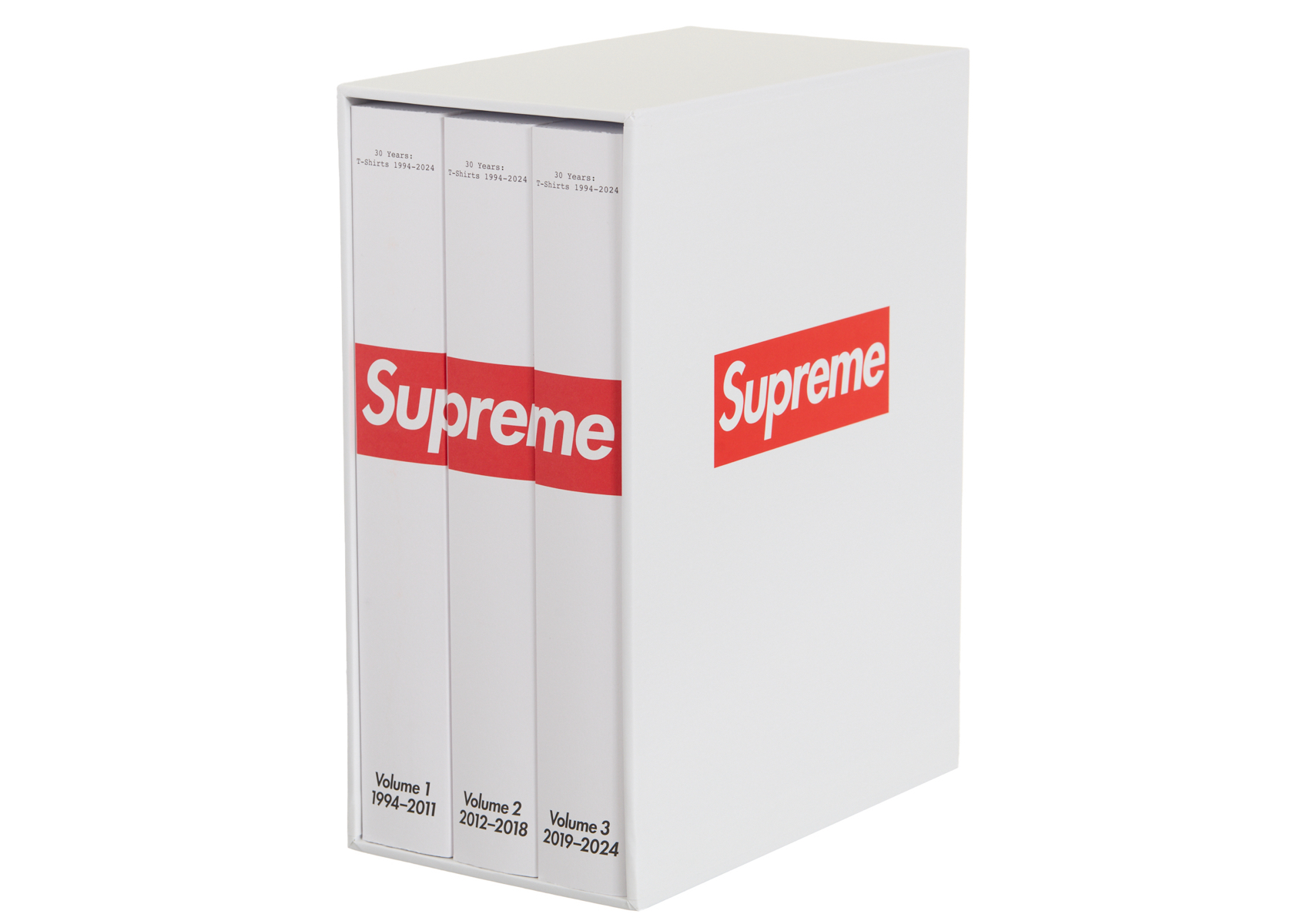 Supreme 30 Years: T-Shirts 1994-2024 Book White