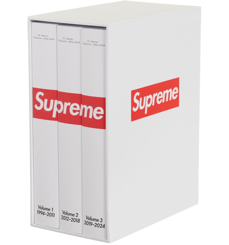 Supreme 30 Years: T-Shirts 1994-2024 Book White SS24 GB
