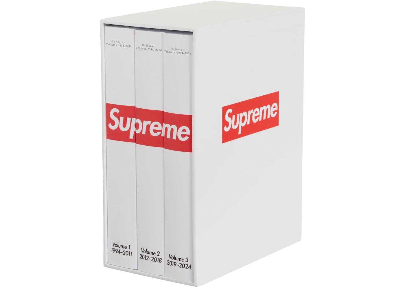 Supreme 30 Years: T-Shirts 1994-2024 Book White SS24 US