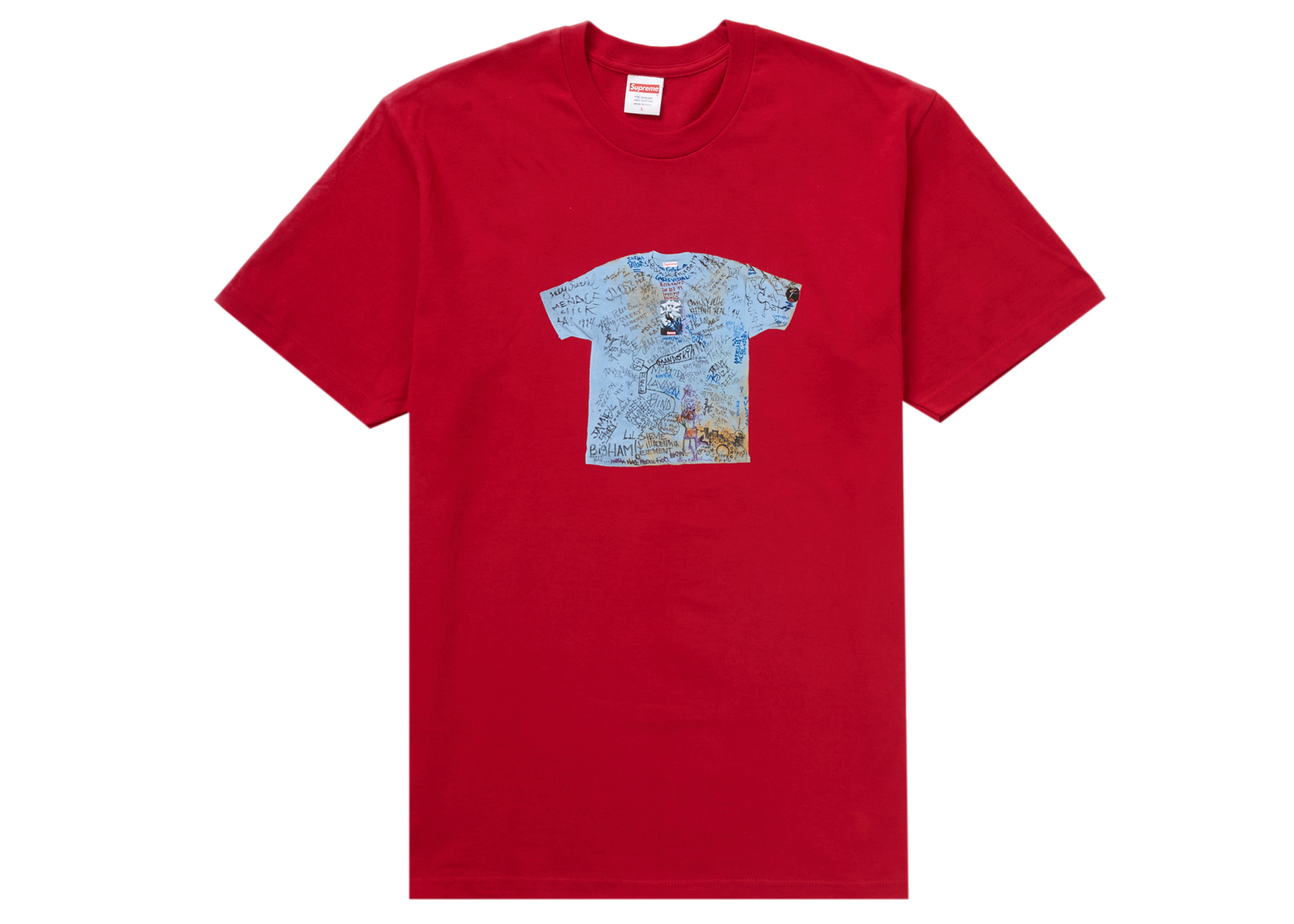 Supreme 30th Anniversary First Tee Red メンズ - SS24 - JP