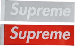 Supreme Felt Box Logo Stickers, Spring Summer 2017