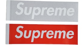 Supreme Felt Box Logo Stickers, Spring Summer 2017