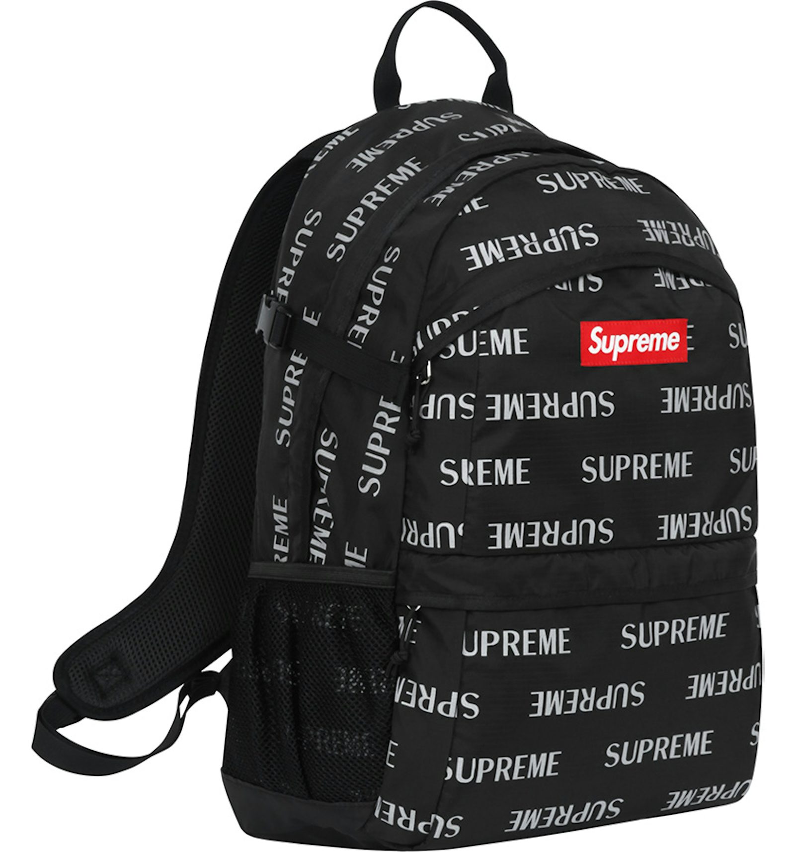 Supreme white reflective backpack Clearance