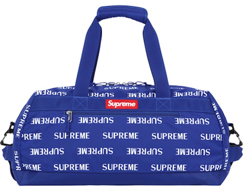 Supreme FW16 3M Reflective Repeat Blue Backpack Authentic Original Tag  Included