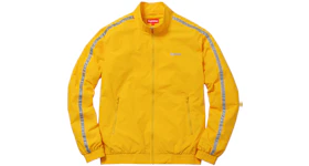 Supreme 3M Reflective Stripe Track Jacket Yellow