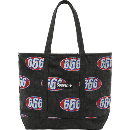 Supreme 666 Tote Bag Black - SS17 - US