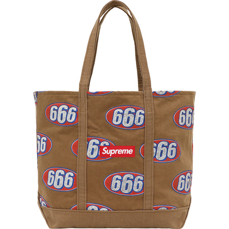 Supreme 666 Tote Bag Brown - SS17 - US