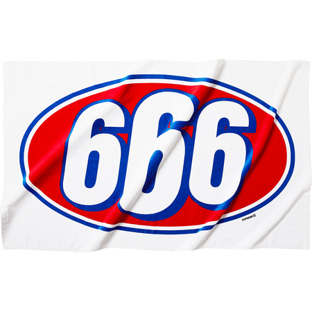 Supreme 666 Towel White