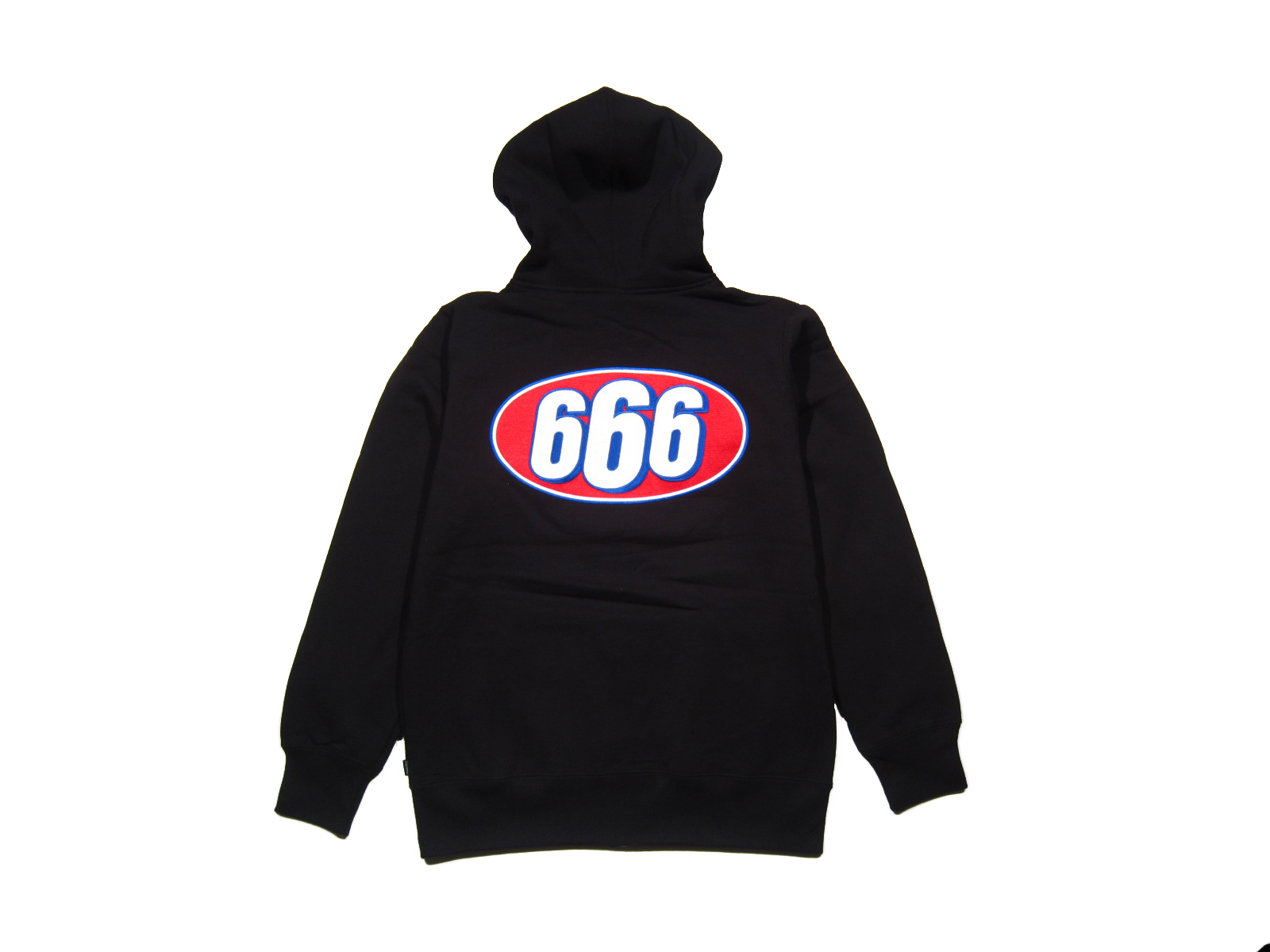 Supreme 666 Zip Up Hooded Sweatshirt Black メンズ - SS17 - JP