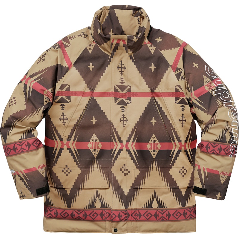 Supreme 700-Fill Down Taped Seam Parka Navajo Men's - FW17 - US