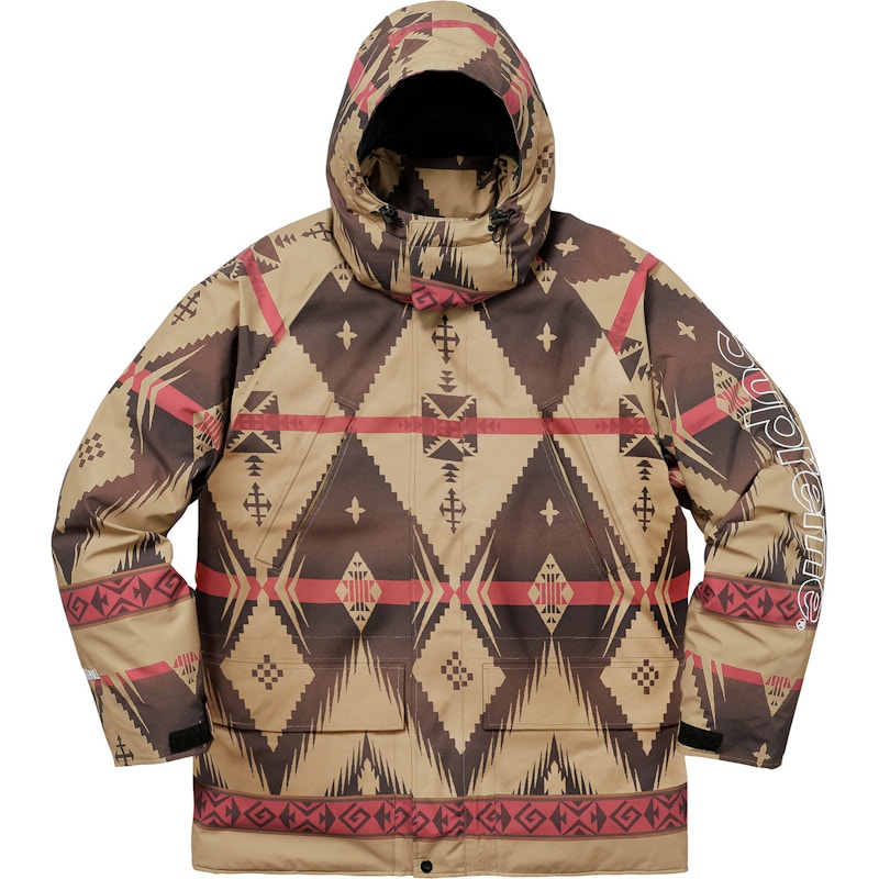 Supreme 700-Fill Down Taped Seam Parka Navajo - FW17 Men's - US