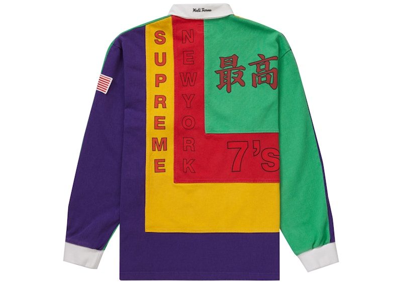 Supreme rugby sweatshirt hot sale