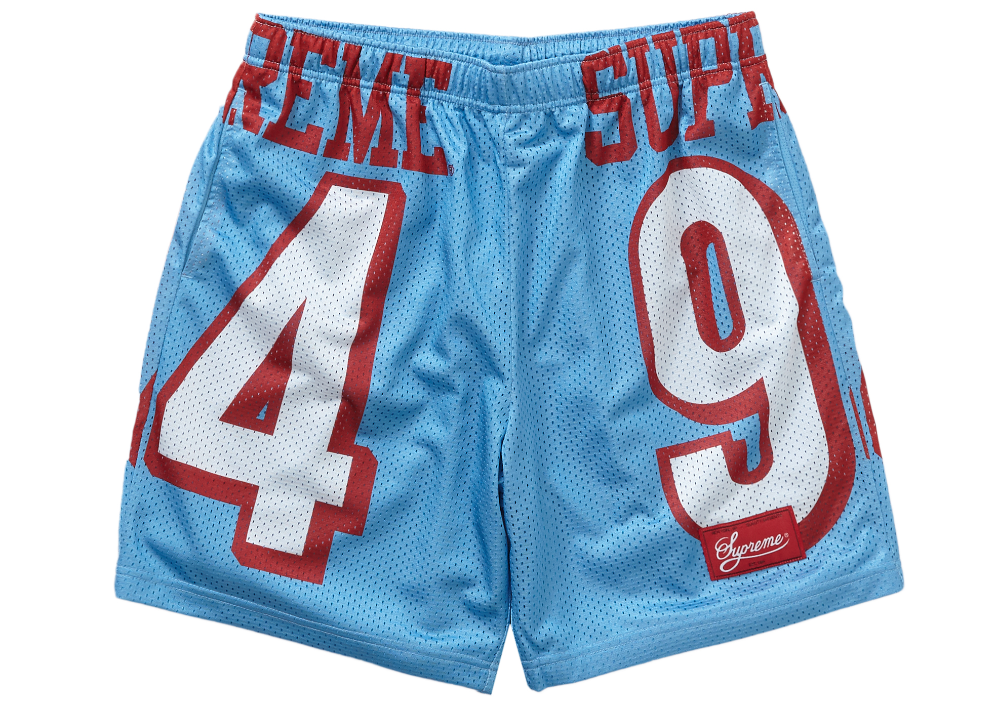 Supreme 94 Jersey Short Light Blue Men's - SS22 - US