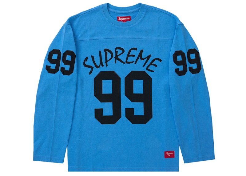 Supreme 99 L S Football Top black 24ss - シャツ