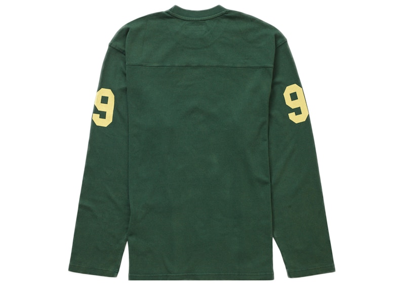 Supreme 99 L/S Football Top Green メンズ - SS24 - JP