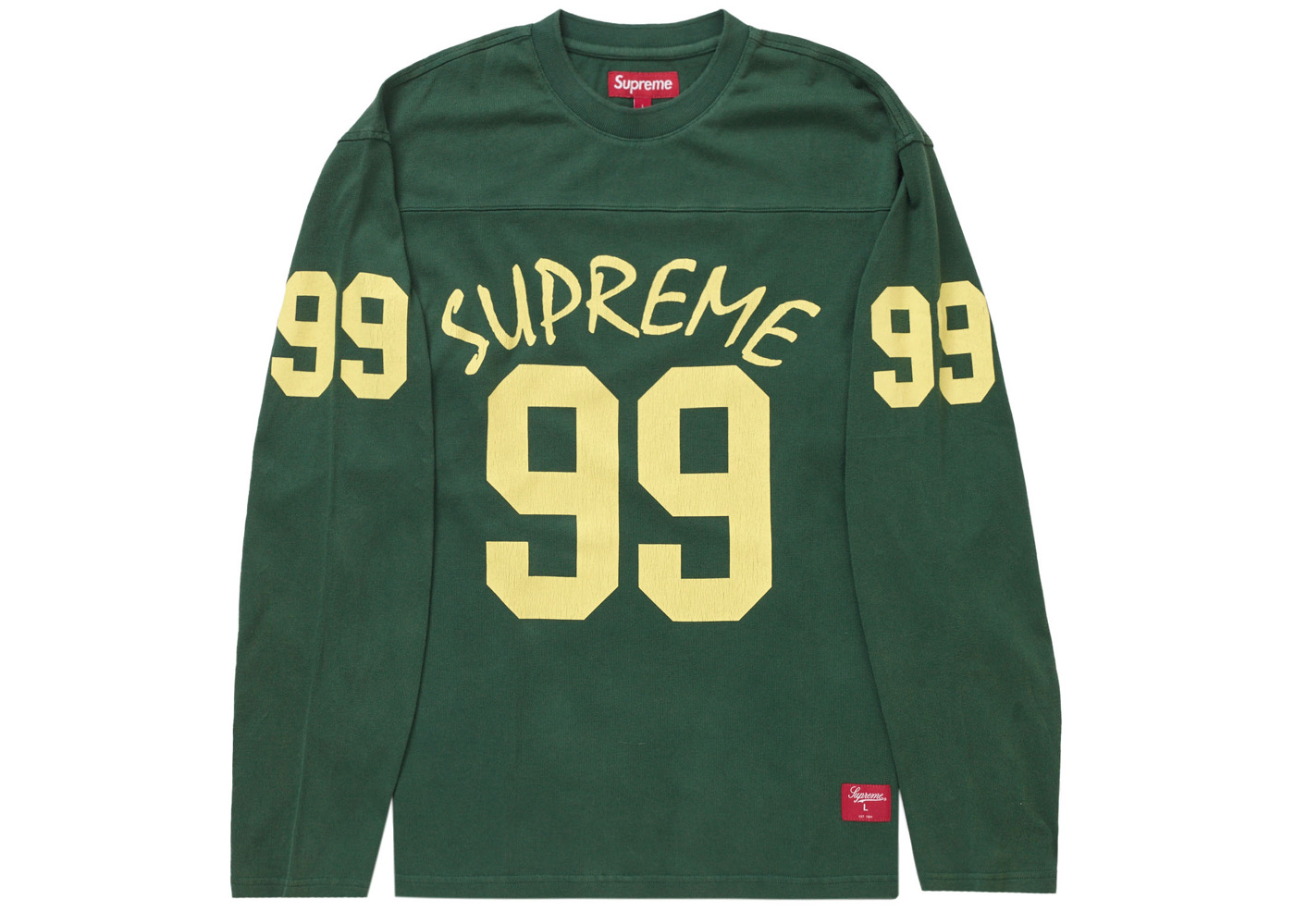 Supreme 99 L/S Football Top Green