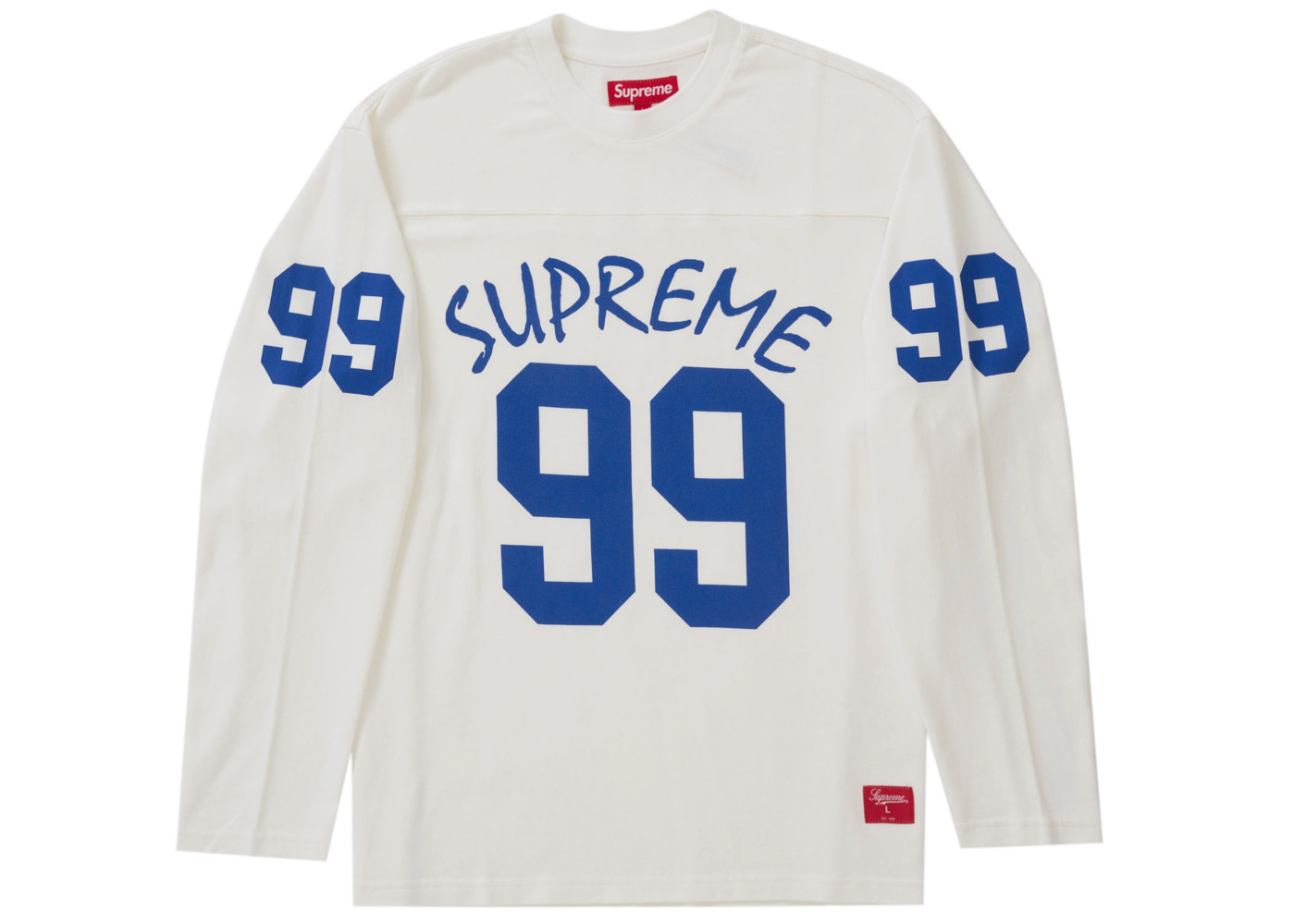 supremeSupreme 99 L/S Football Top \