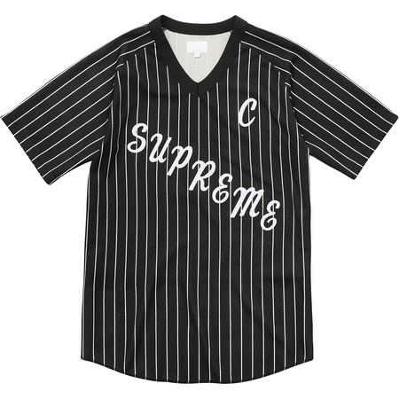Supreme AD Baseball Jersey Black メンズ - SS17 - JP