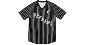 Supreme AD Baseball Jersey Black
