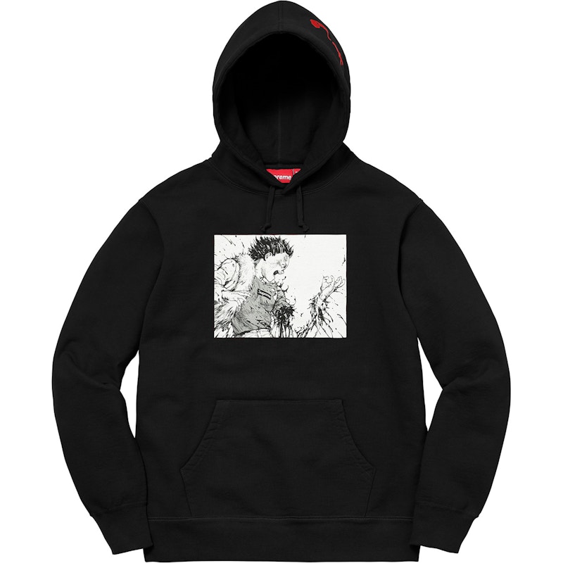 Supreme AKIRA Arm Hooded Sweatshirt Black メンズ - FW17 - JP