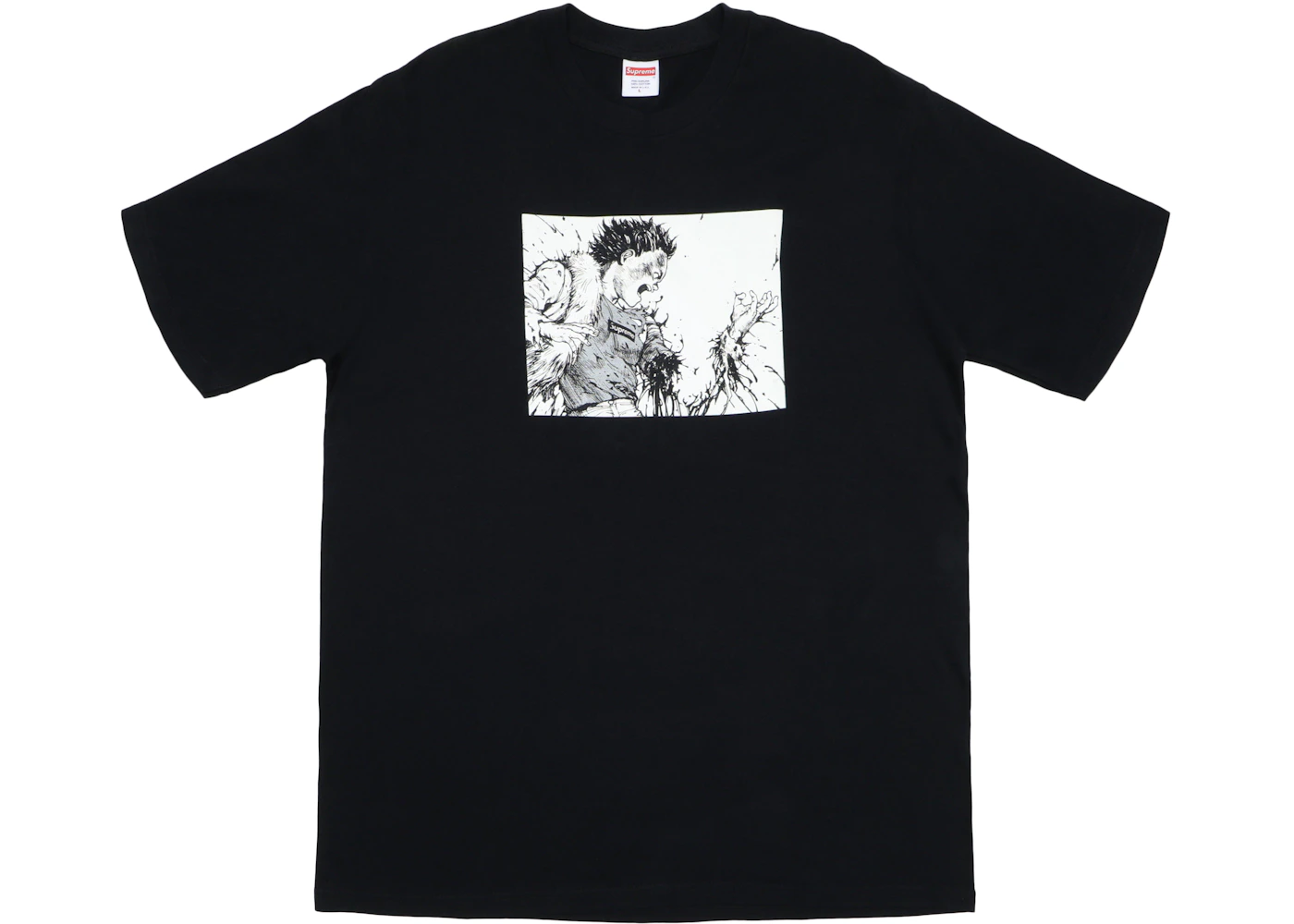 Supreme AKIRA Arm Tee Black Men's FW17 GB - Main Image