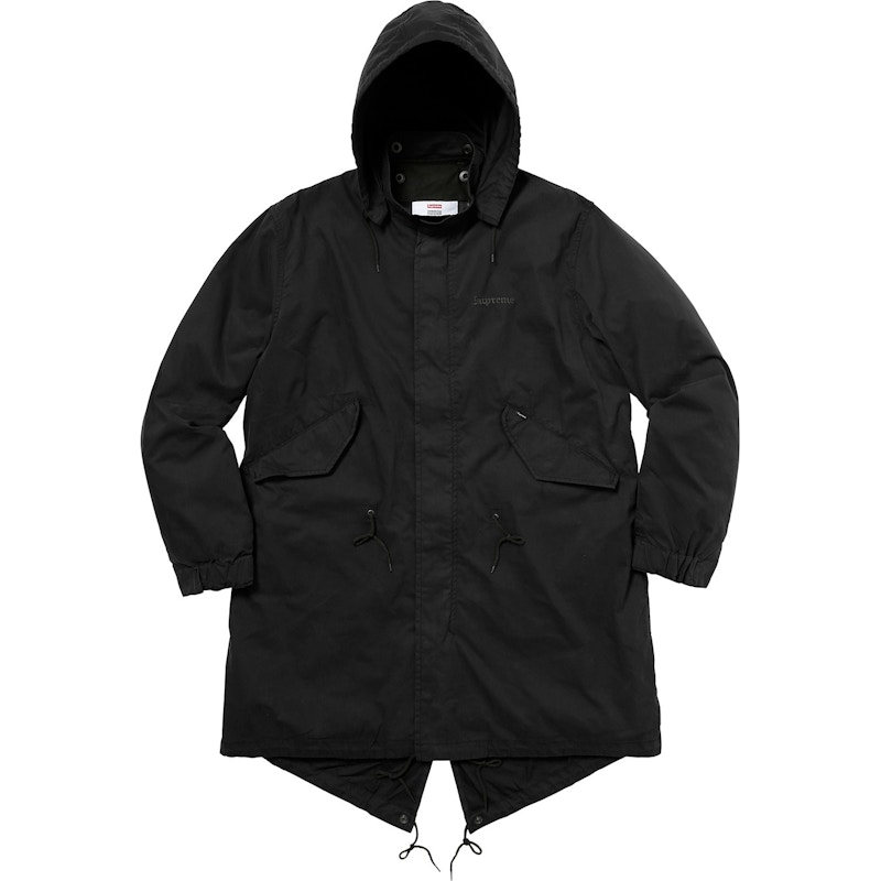 Supreme AKIRA Fishtail Parka Black Men's - FW17 - US