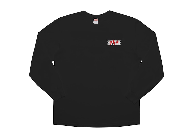 Supreme AKIRA Neo-Tokyo L/S Tee Black Men's - FW17 - US