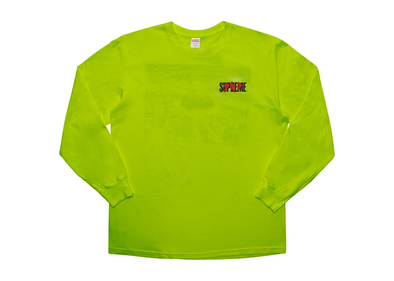 Supreme AKIRA Neo-Tokyo L/S Tee Lime Men's - FW17 - GB