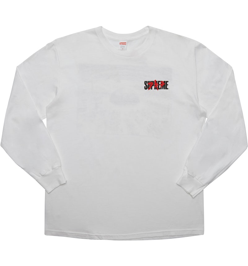 Supreme AKIRA Neo-Tokyo L/S Tee White Men's FW17 US