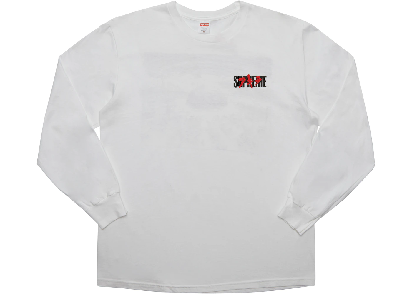 Supreme AKIRA Neo-Tokyo L/S Tee White Men's FW17 US