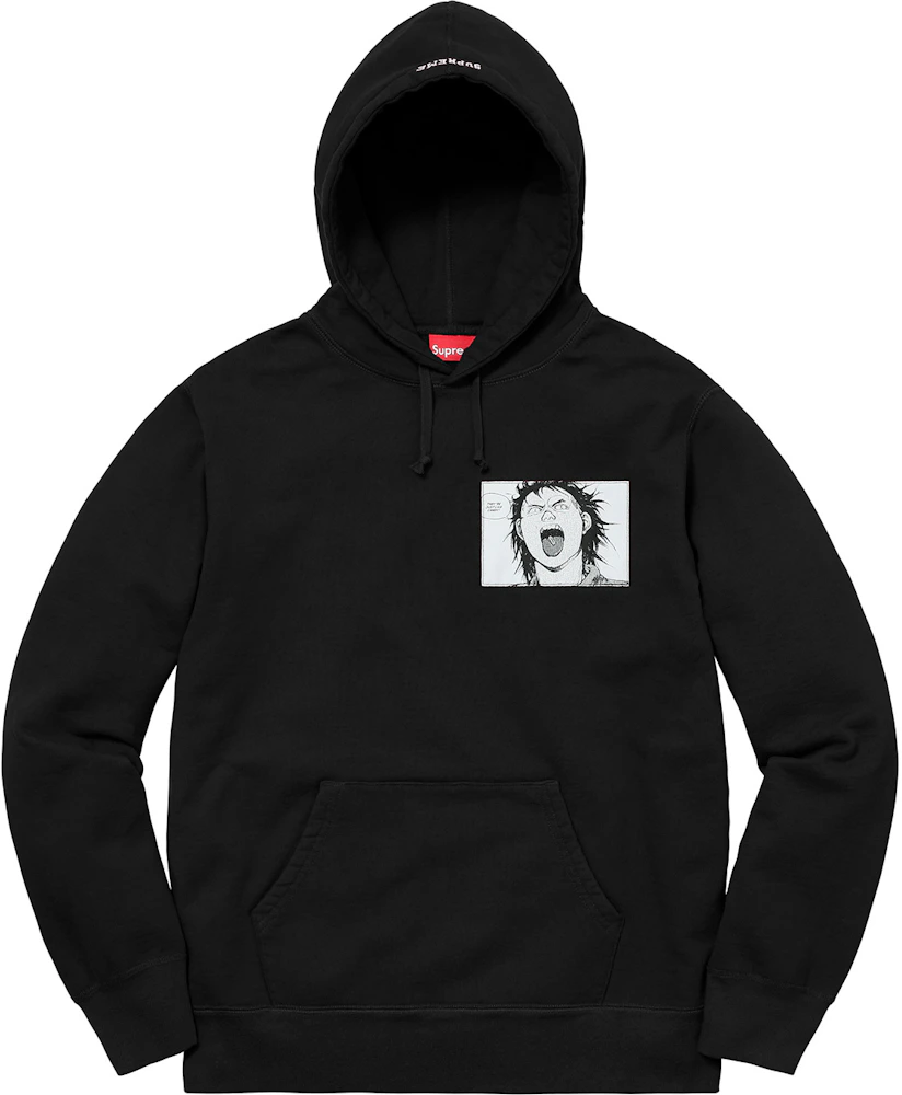 Supreme AKIRA Patches Hooded Sweatshirt Black Men's - FW17 - US