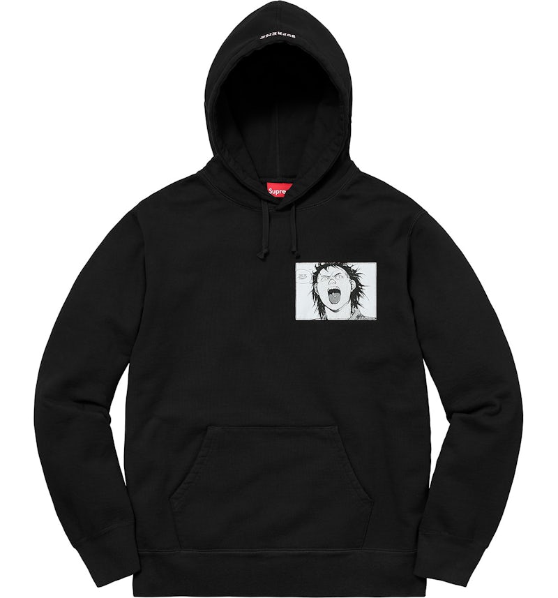 Supreme AKIRA Patches Hooded Sweatshirt Black Men's FW17 US