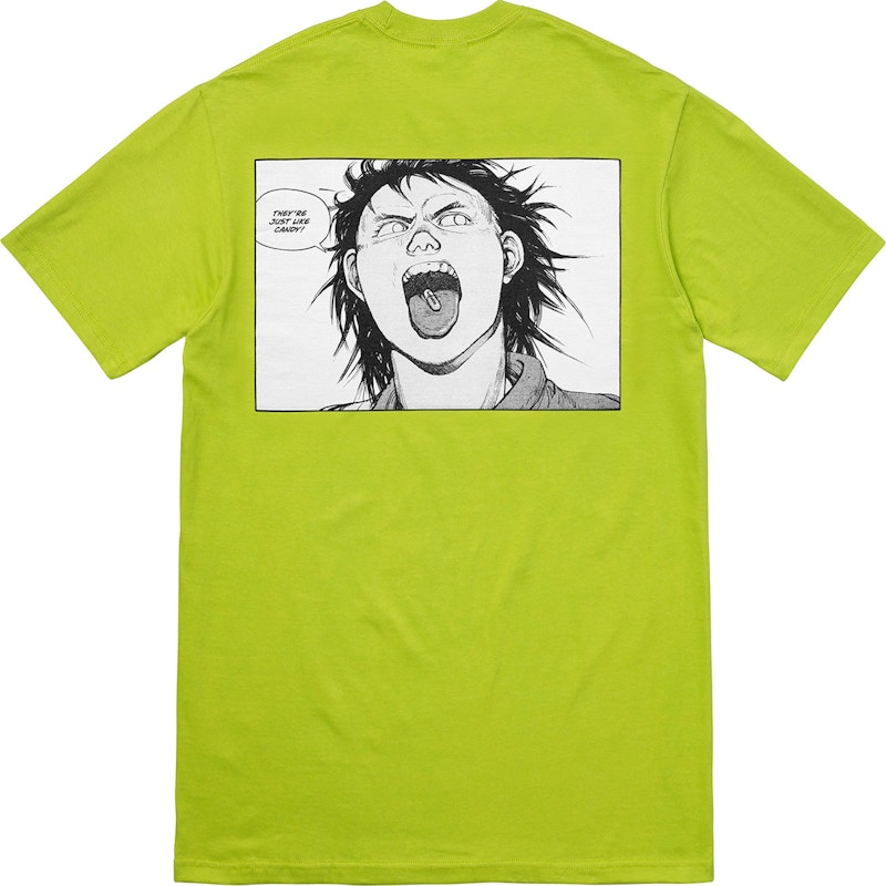 Supreme AKIRA Pill Tee Lime