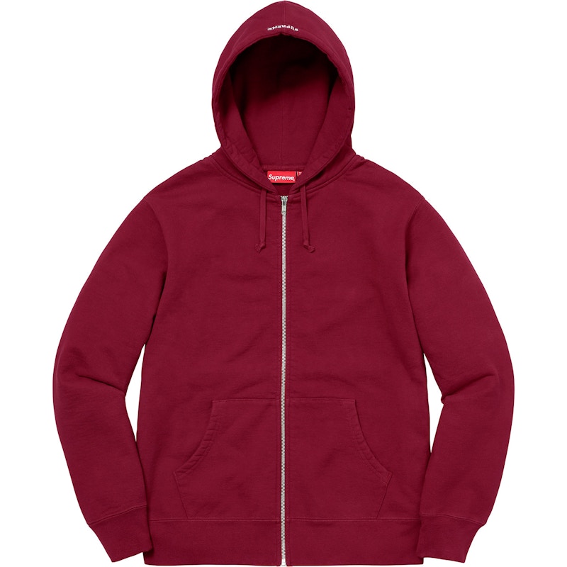 Supreme AKIRA Syringe Zip Up Sweatshirt Cardinal