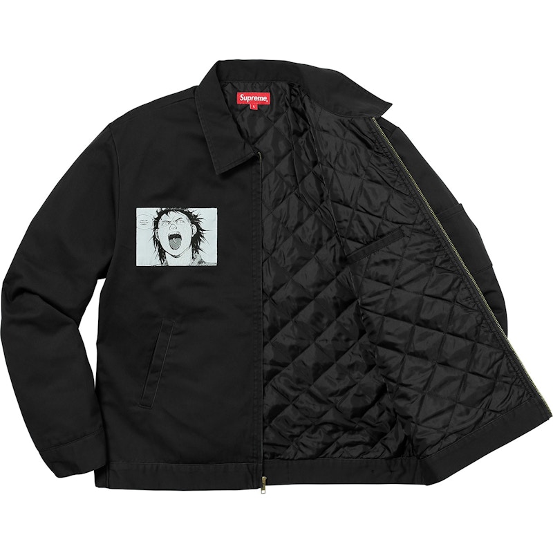 Supreme AKIRA Work Jacket Black Men's - FW17 - GB