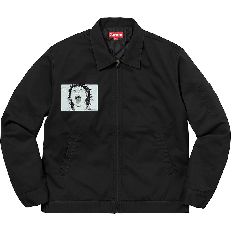 Supreme AKIRA Work Jacket Black Men's - FW17 - US