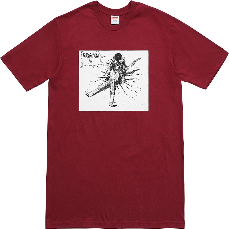 Supreme AKIRA Yamagata Tee Cardinal Men's - FW17 - US