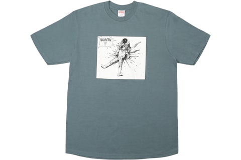 Supreme AKIRA Yamagata Tee Slate Men's FW17 US1